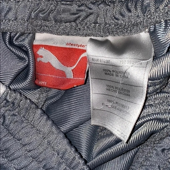 Puma boy  jersey shorts 6 - Picture 5 of 8
